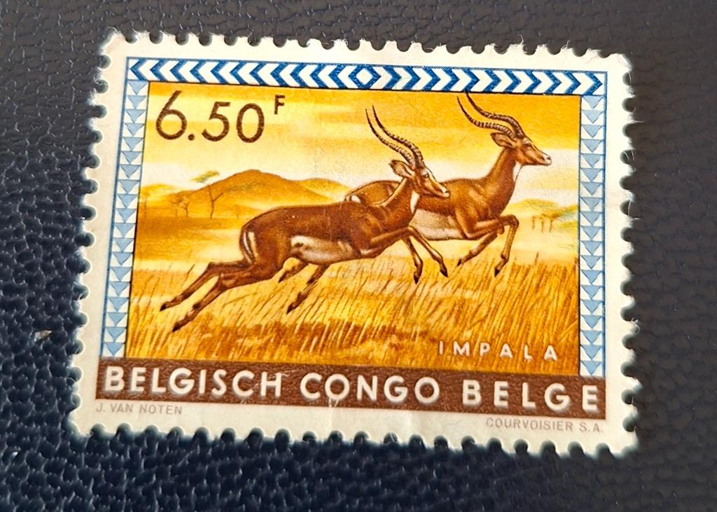 Postzegel Belgisch Congo OBP 359(*), Ophalen of Verzenden, Gestempeld, Gestempeld
