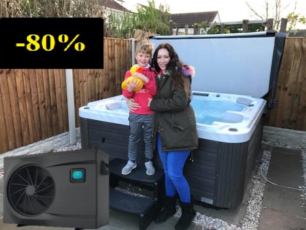 Jacuzzi Warmtepomp  kopen! bespaar tot -80% energieverbruik, Tuin en Terras, Ophalen of Verzenden, Nieuw