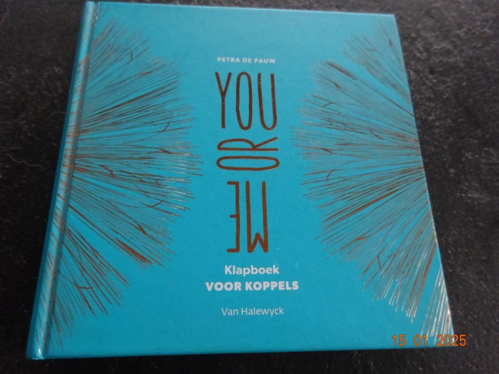 You or me klapboek voor koppels van  Petra de Pauw*NIEUW*, Ophalen of Verzenden, Nieuw