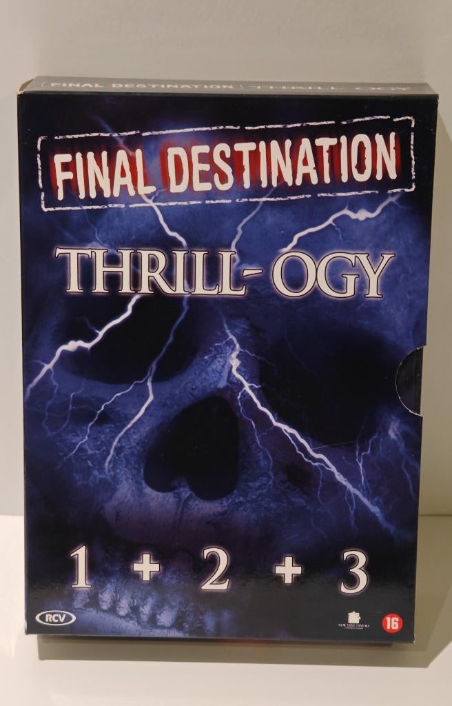 Final Destination Thrill‑ogy Deel 1 + 2 + 3 Horror dvd box, Vanaf 16 jaar, Ophalen of Verzenden, Zo goed als nieuw, Boxset