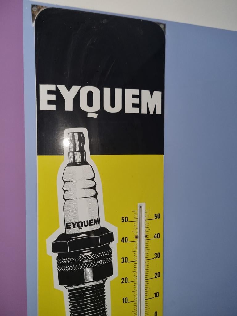 Email Eyquiem Plaque Emaillée, Collections, Enlèvement ou Envoi, Utilisé