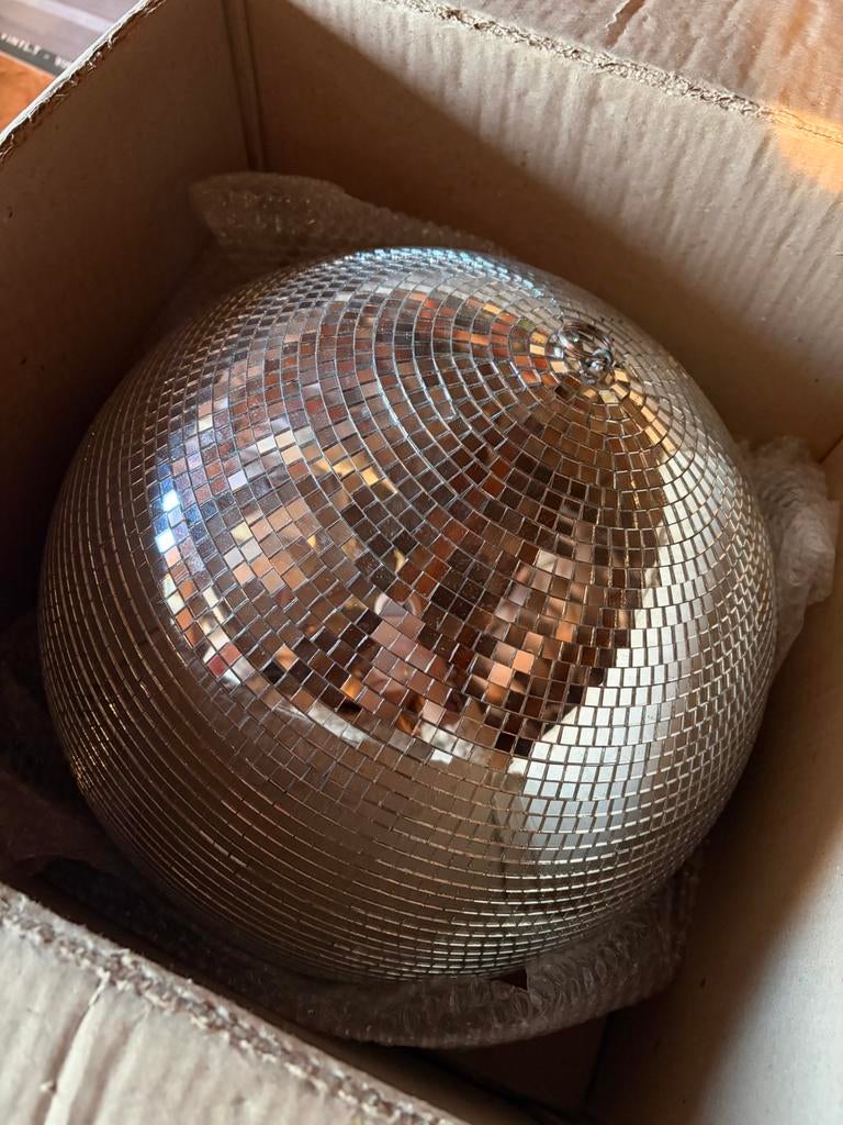 Disco facetbal met een diameter van 45 cm, Muziek en Instrumenten, Licht en Laser, Ophalen, Nieuw