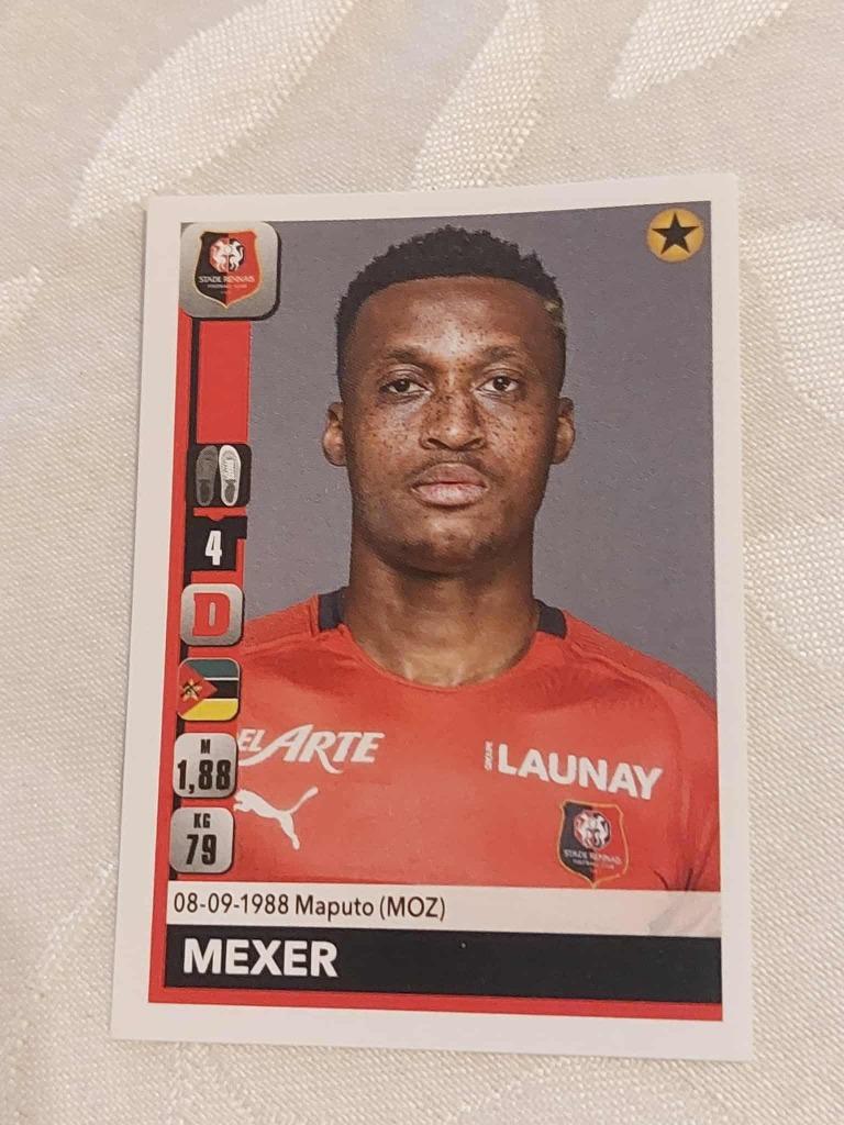 Panini/Sticker/Mexer/Stade Rennes/Foot 2018-2019, Envoi, Neuf, Affiche, Image ou Autocollant