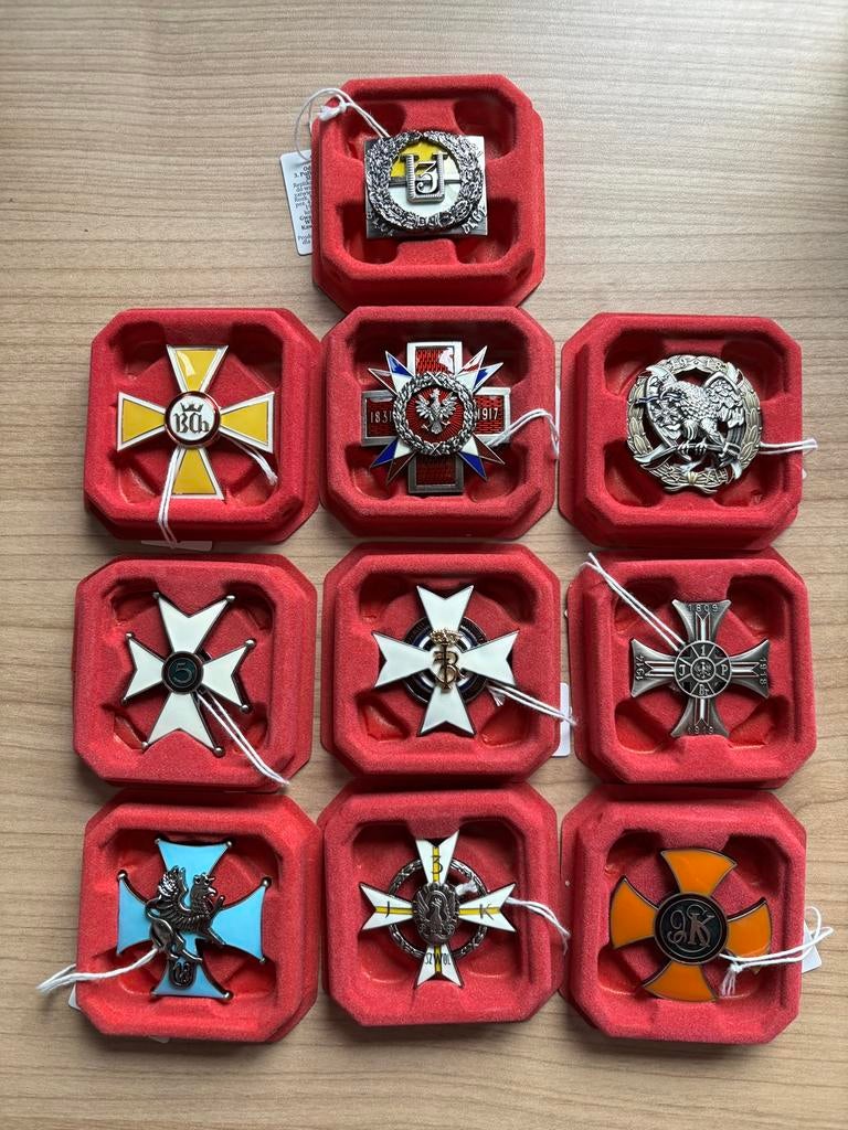 Pools kavalerie badges voor 1939, Verzamelen, Militaria | Tweede Wereldoorlog, Ophalen of Verzenden, Landmacht, Embleem of Badge