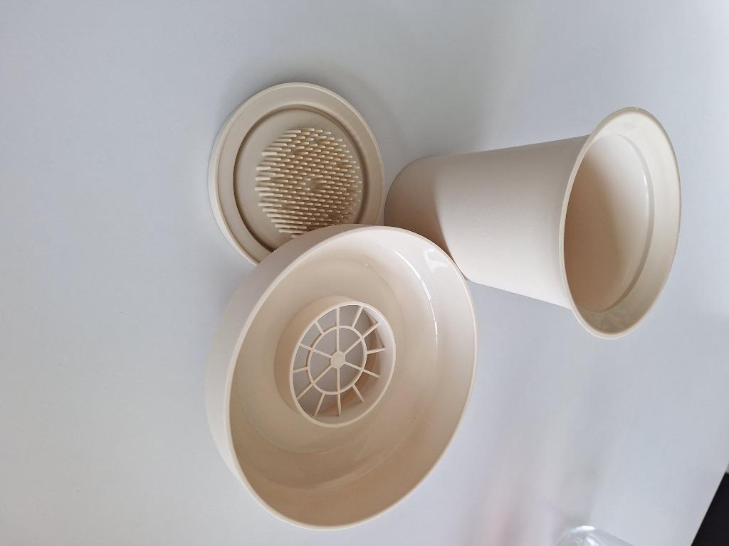 Tupperware Tuppercraft Florette bloemschikvaas, Ophalen of Verzenden, Gebruikt, Kunststof
