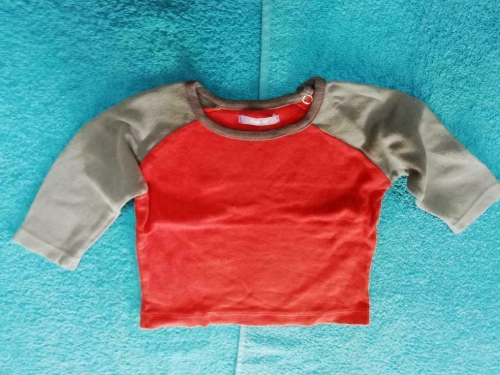 T shirt met lange mouwen Hema maat 68, Gebruikt, Ophalen of Verzenden, Hema, Jongetje