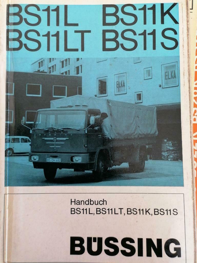 Bussing bs11 handbuch, Verzenden