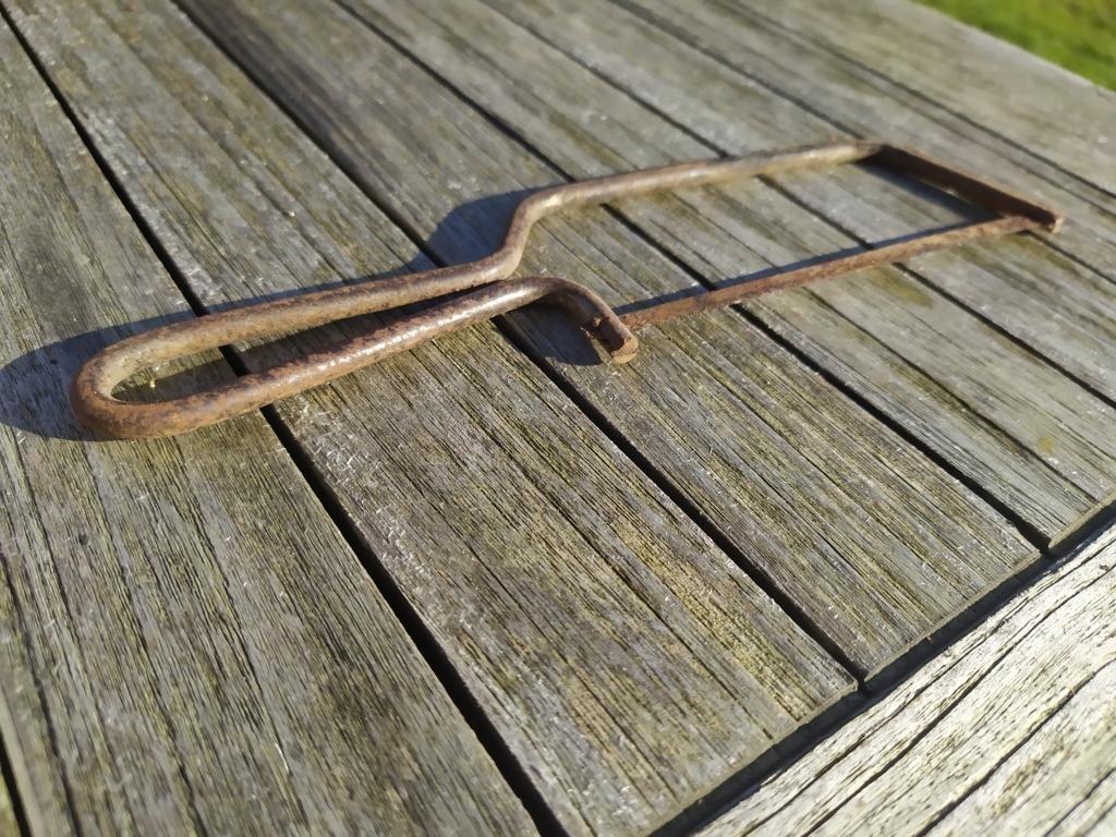 Ancienne petite scie à métaux, Antiquités & Art, Enlèvement ou Envoi