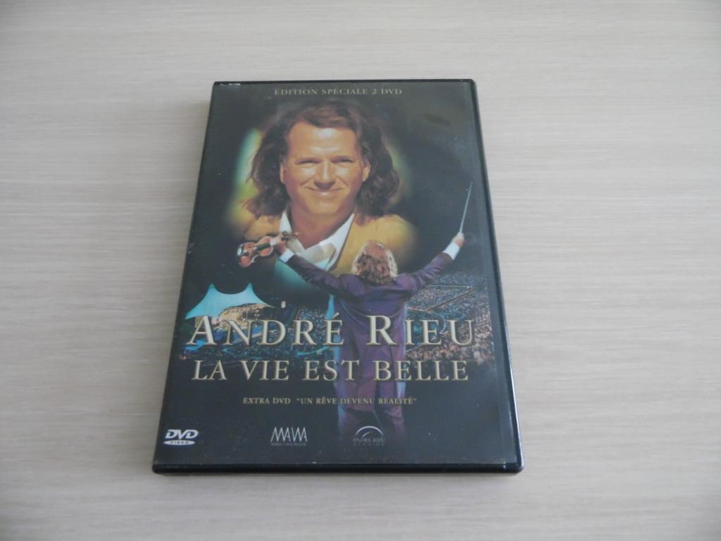 HET LEVEN IS MOOI ANDRÈ RIEU 2 DVD, Cd's en Dvd's, Alle leeftijden, Ophalen of Verzenden, Zo goed als nieuw