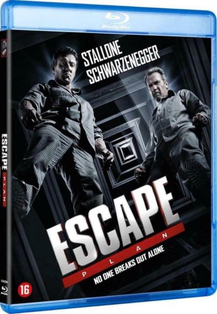 Escape Plan (Sylvester Stallone, Arnold Schwarzenegger, ...), Ophalen of Verzenden, Zo goed als nieuw, Actie