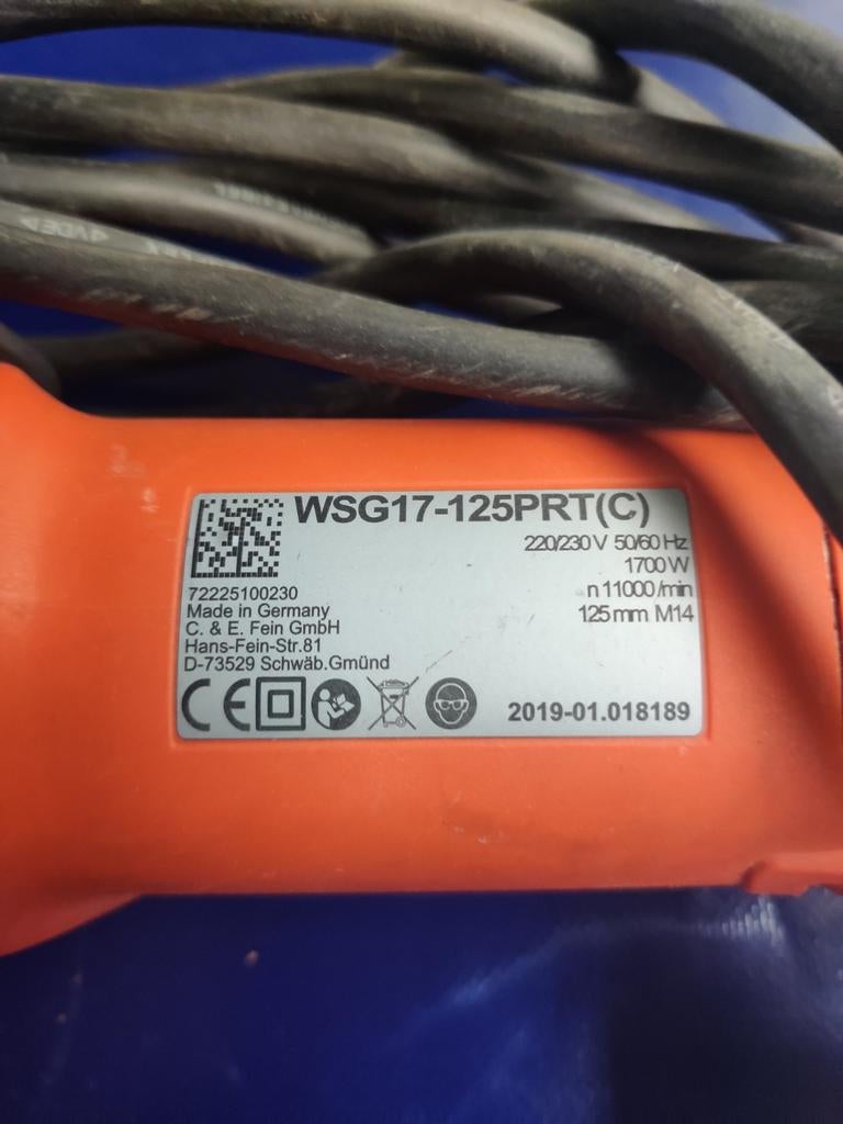 Fein, elektrisch kl.slijpmachine, Doe-het-zelf en Bouw, Ophalen