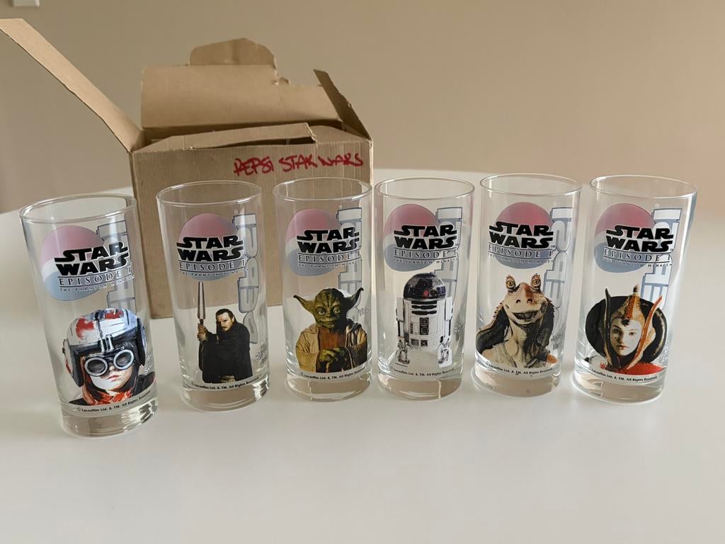 Star Wars glazen, Enlèvement, Neuf
