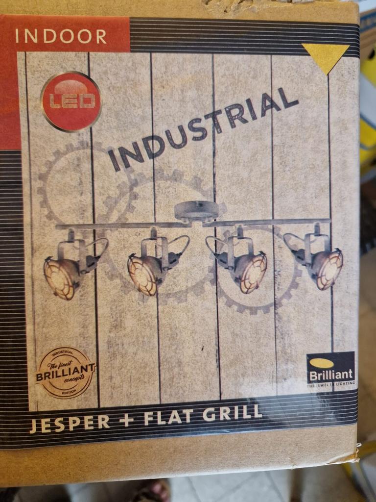 Lustre look industriel, Maison & Meubles, Enlèvement, Neuf