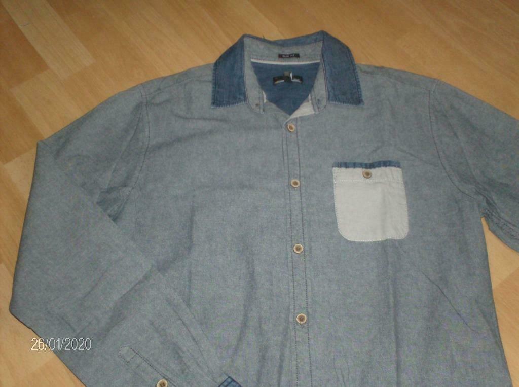 Hemd merk jbc – maat m slim fit, Kleding | Heren, Overhemden, Ophalen of Verzenden, Gedragen, JBC, Halswijdte 39/40 (M)
