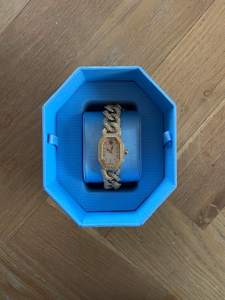 Swarovski horloge, Handtassen en Accessoires, Horloges | Dames, Polshorloge, Nieuw, Goud, Goud