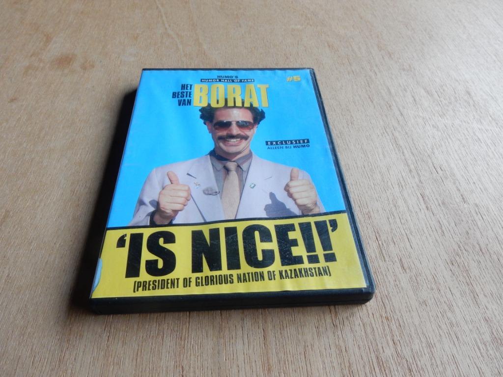 nr.1089 - Dvd: het beste van Borat - humor, Cd's en Dvd's, Ophalen of Verzenden