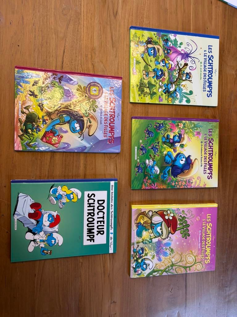 BD schtroumpf et schtroumpf et le village des filles, Enlèvement, Comme neuf