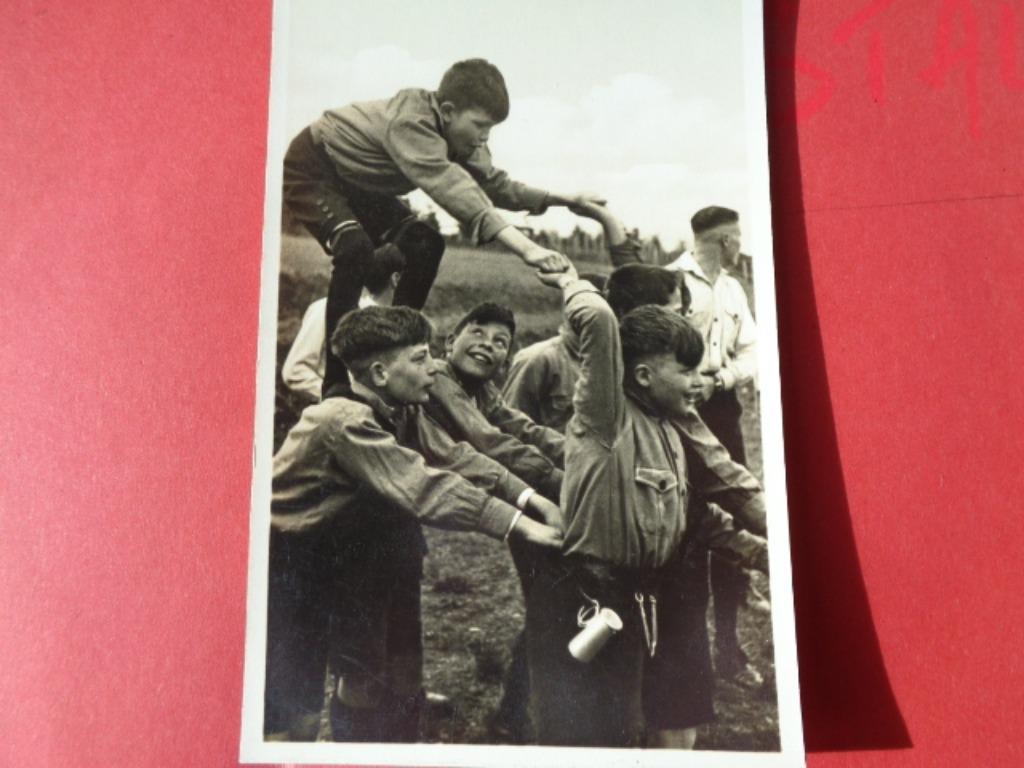 WO 2 foto kaart 14 x 9 cm. , origineel, Verzamelen, Militaria | Tweede Wereldoorlog, Ophalen of Verzenden, Overige soorten, Foto of Poster