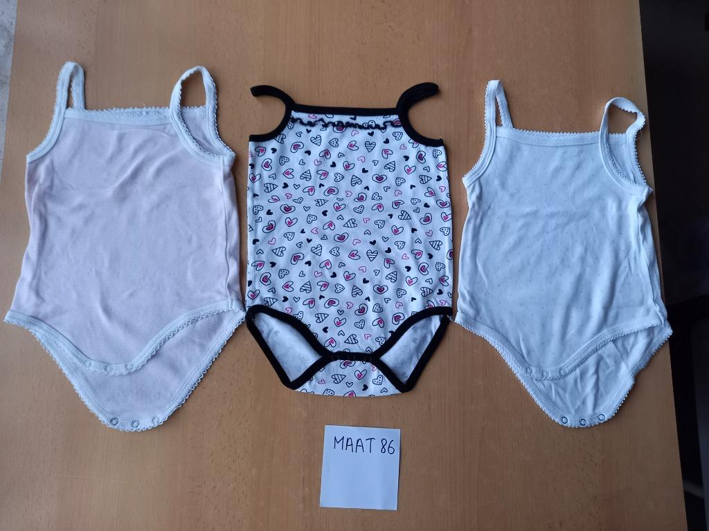 Nieuwstaat pakket body's/rompertjes maat 86 meisje, Kinderen en Baby's, Nacht- of Onderkleding, La Redoute, Zo goed als nieuw