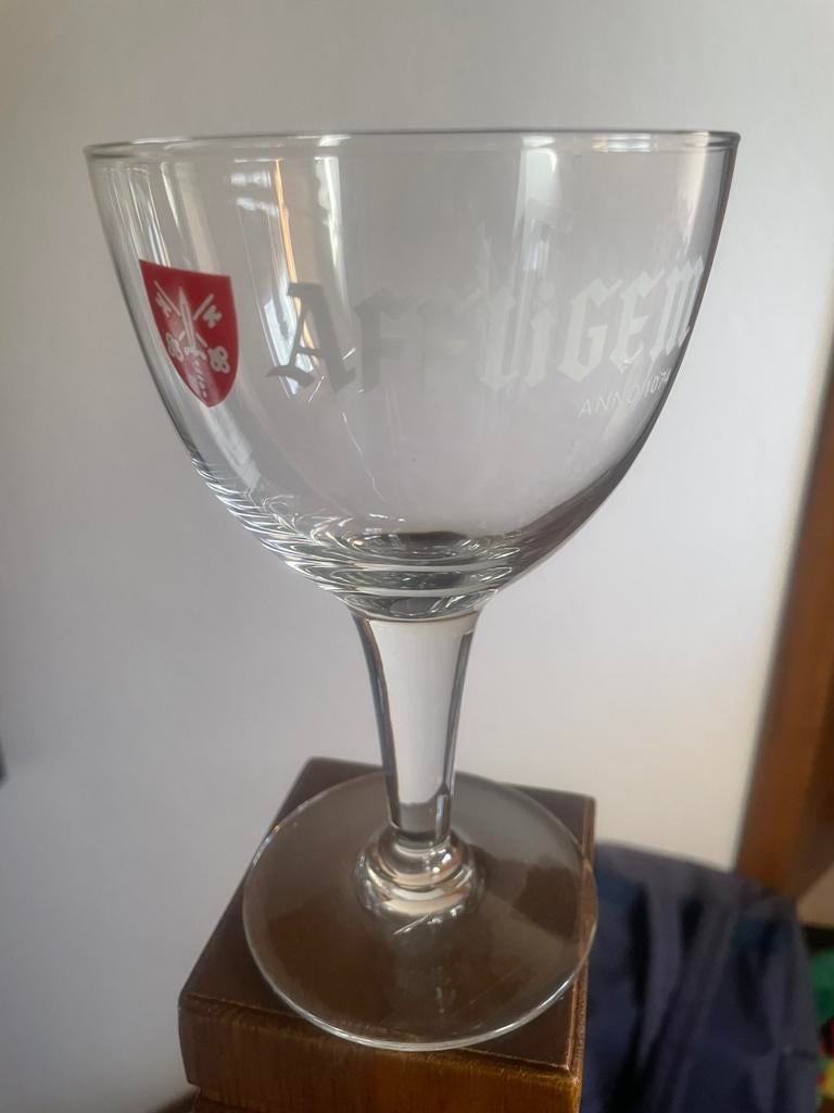 Affligem bierglazen Opwijk De Smet, Verzamelen, Glas en Drinkglazen, Ophalen of Verzenden, Zo goed als nieuw