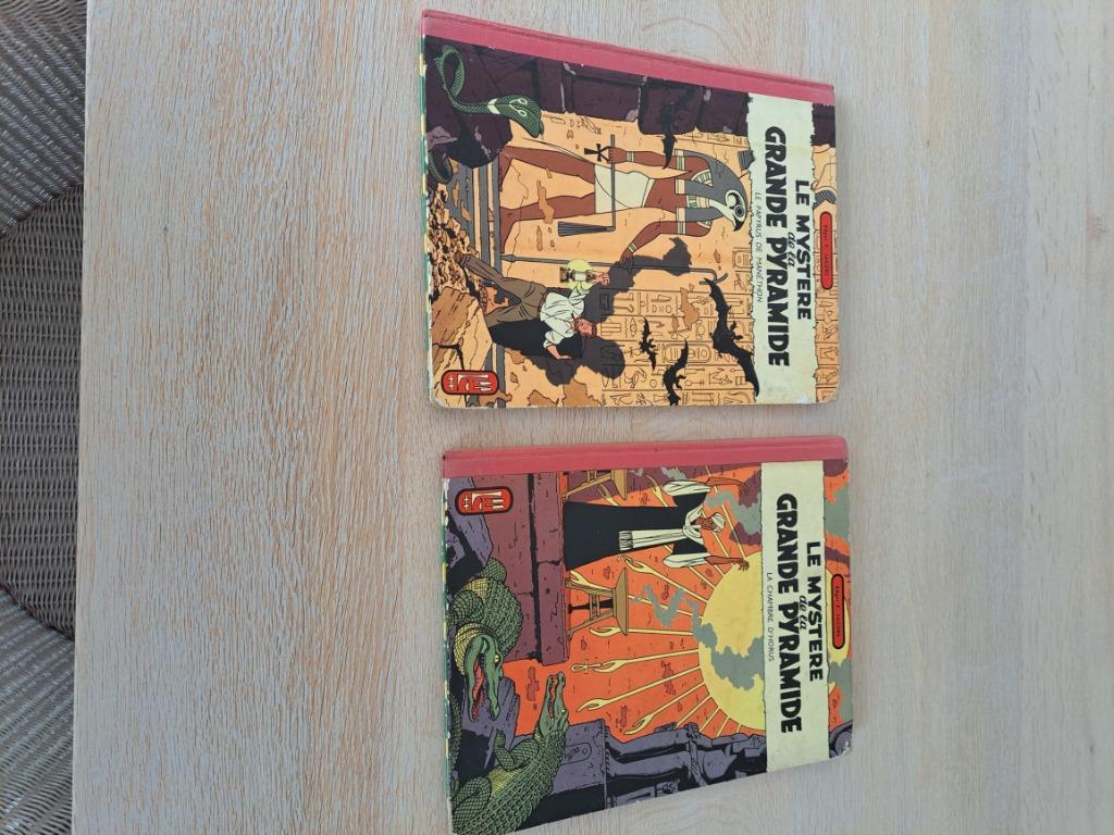 Strips blake en mortimer, Boeken, Gelezen, Ophalen of Verzenden, Edgar P Jacobs, Meerdere stripboeken