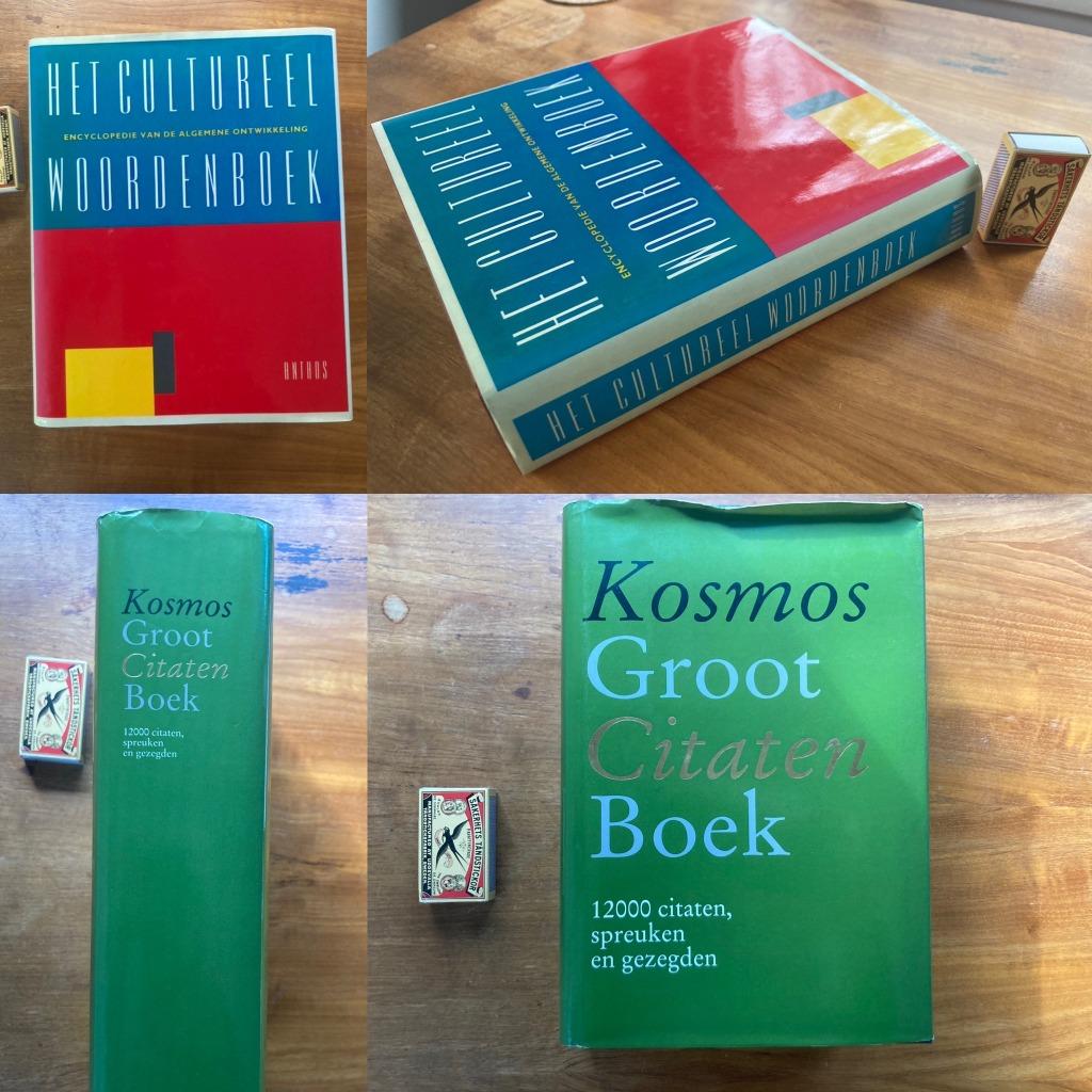 2 dikke cultureel woordenboek citatenboek spreuken gezegdes, Boeken, Ophalen of Verzenden, Zo goed als nieuw, Diverse auteurs