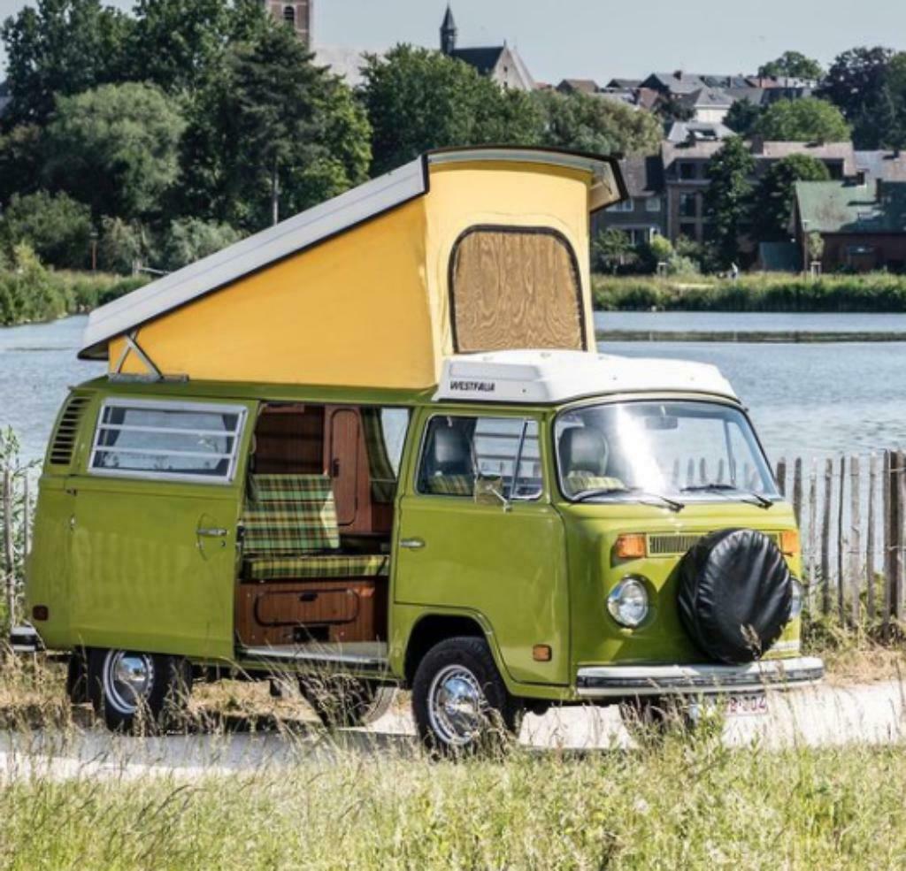Verhuur (huren huur) VW T2 Camper Busje Westfalia California, Auto's, 4 zetels, Bedrijf, Handgeschakeld, USB
