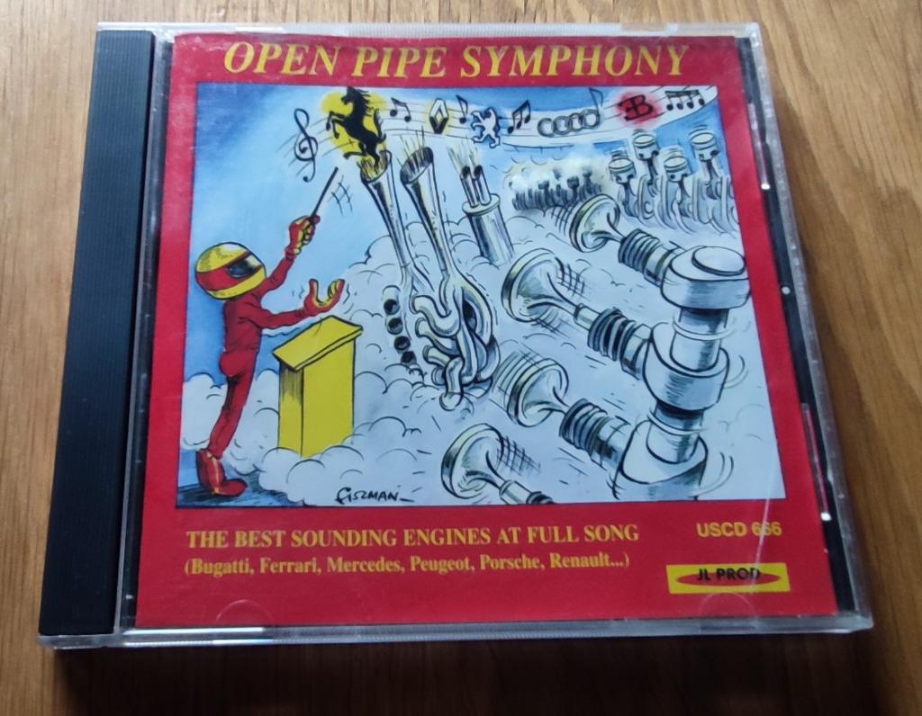 Open pipe symphony - best sounding engines on CD, CD & DVD, CD | Compilations, Utilisé, Autres genres, Enlèvement ou Envoi