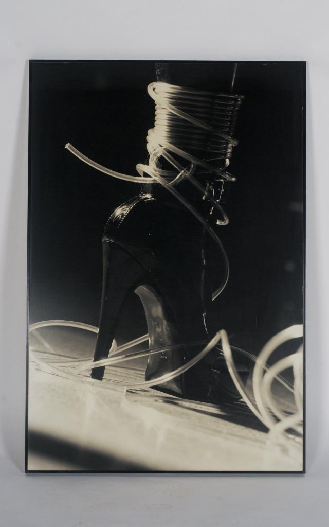 Photographie artistique grand format noir et blanc, Enlèvement