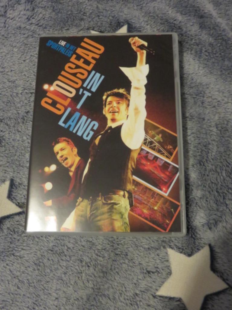 DVD : Clouseau : In 't Lang - Live in het Sportpaleis, Ophalen of Verzenden, Zo goed als nieuw, Muziek en Concerten