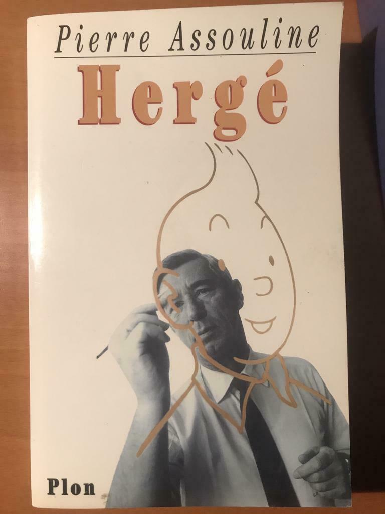 Biographie d'Hergé par Pierre Assouline, Enlèvement ou Envoi, Pierre Assouline, Comme neuf, Art et Culture