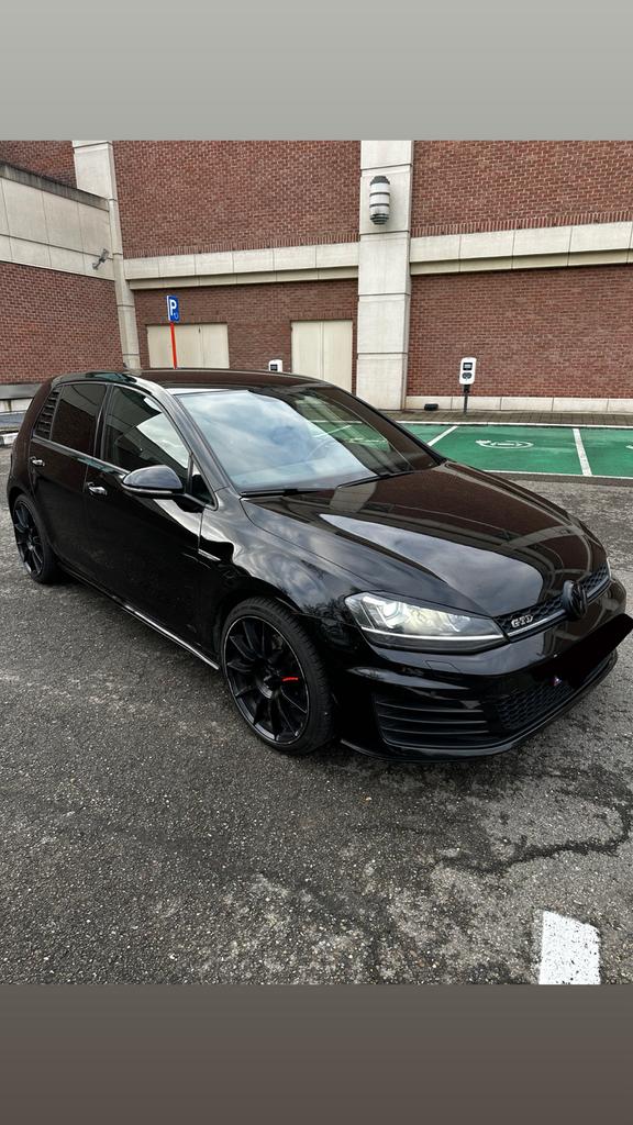 Golf 7 GTD, Auto's, Zwart, 5 deurs, Onderhoudsboekje, Te koop