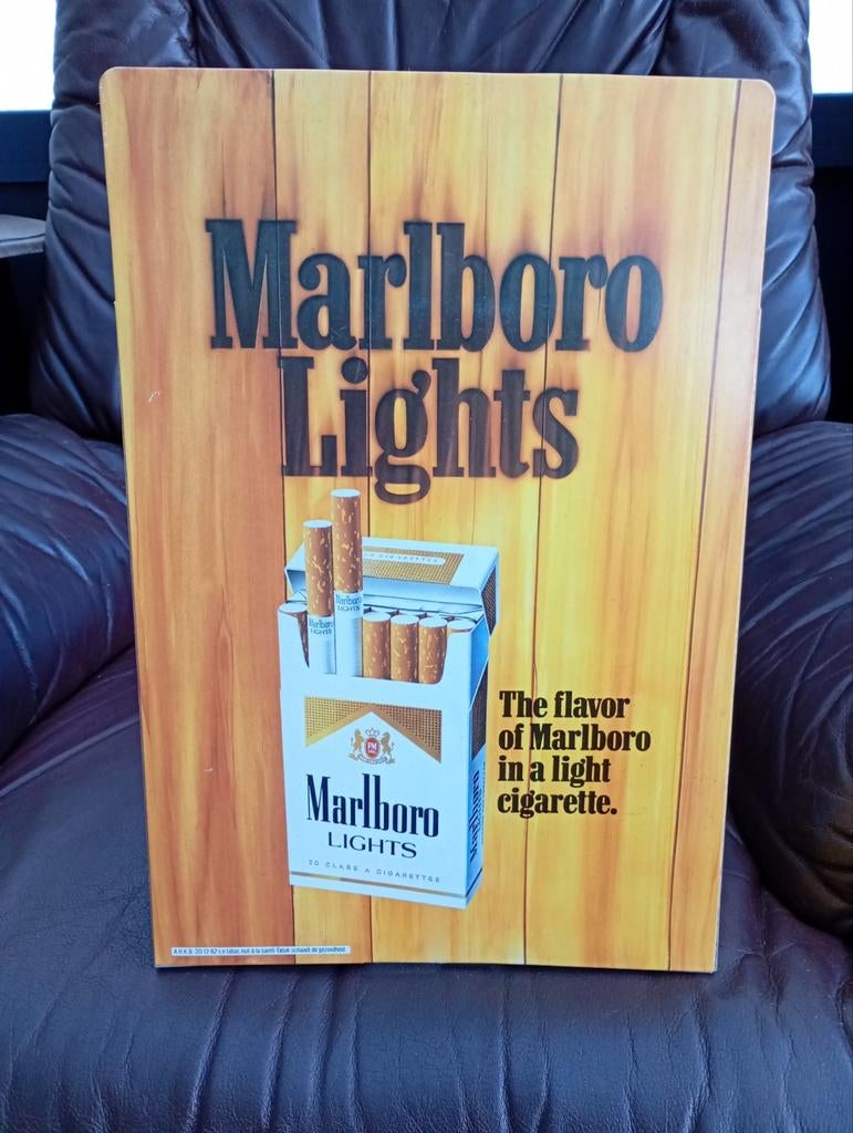 Vintage reclamedisplay Marlboro, Verzamelen, Ophalen of Verzenden, Zo goed als nieuw