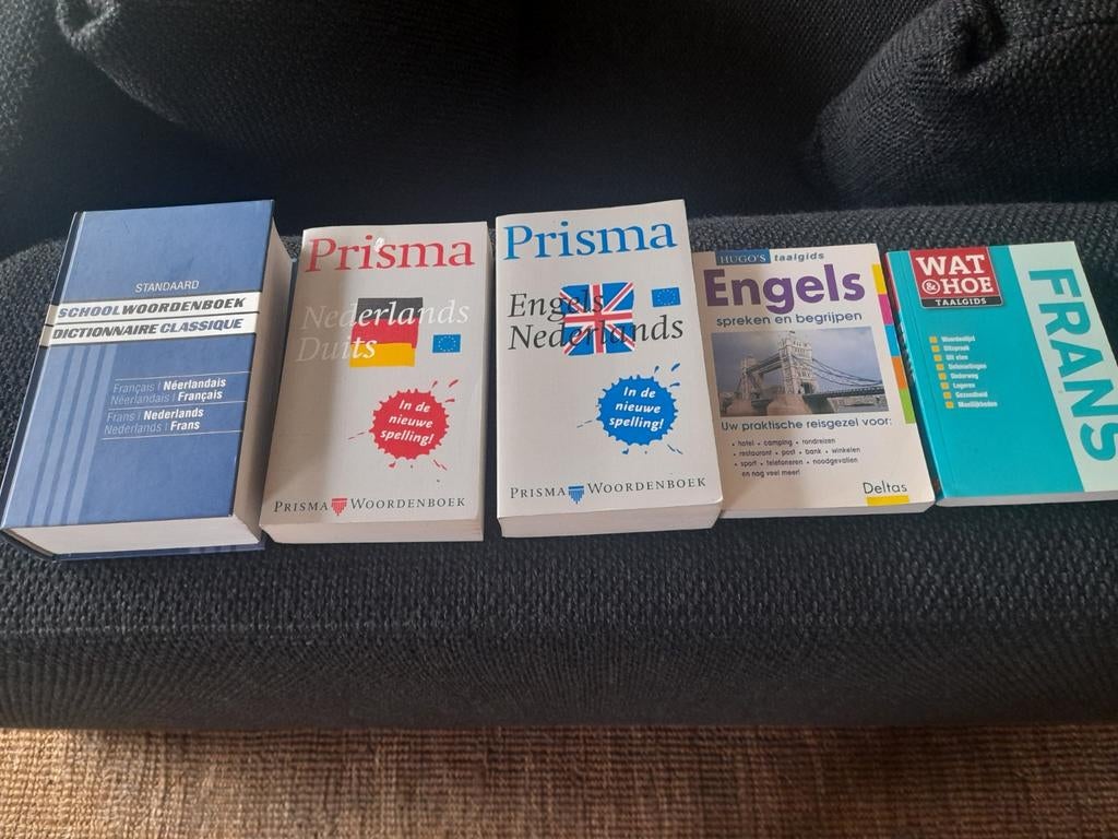 5 dictionnaires néerlandais-français/anglais/allemand, Enlèvement ou Envoi, Allemand