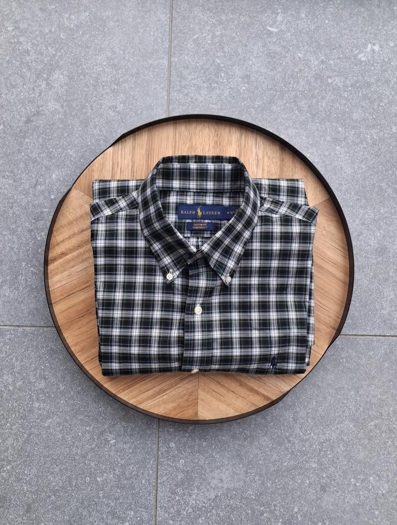 Authentieke hemd Ralph Lauren (M), Enlèvement ou Envoi, Comme neuf, Noir, Ralph Lauren
