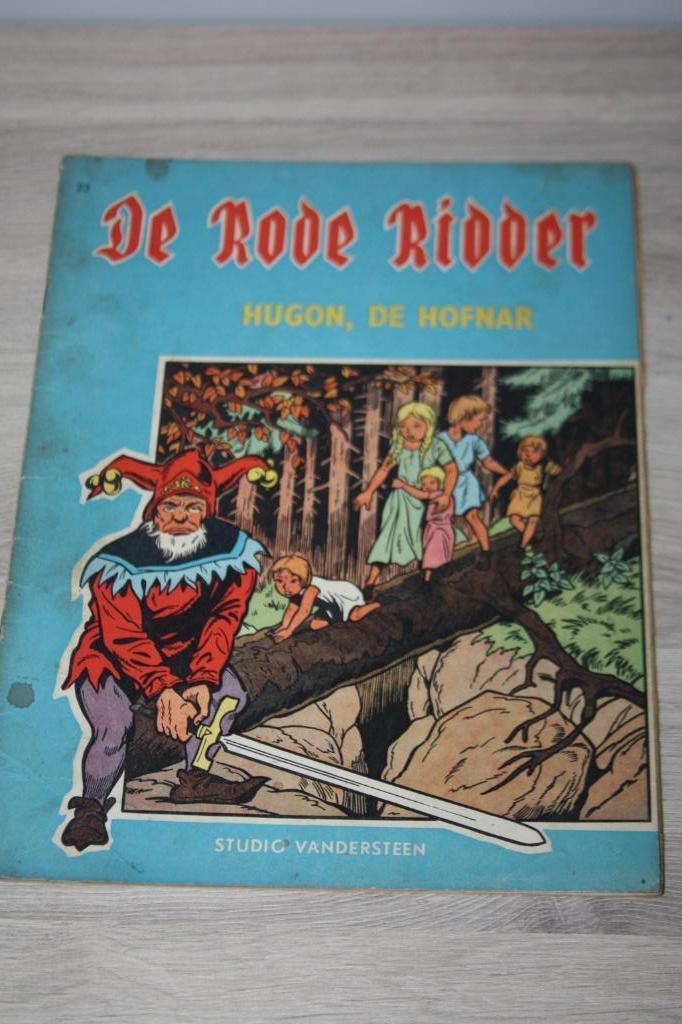 1e druk nr 23 , De Rode Ridder ( Willy Vadersteen ) 1965, Enlèvement ou Envoi, Willy Vandersteen, Une BD, Utilisé