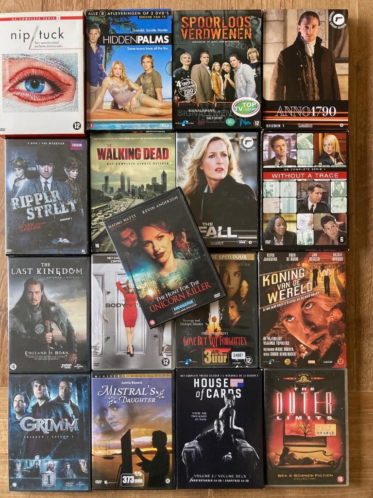 Series aan 1,5 €, Cd's en Dvd's, Dvd's | Tv en Series, Ophalen of Verzenden, Gebruikt, Boxset