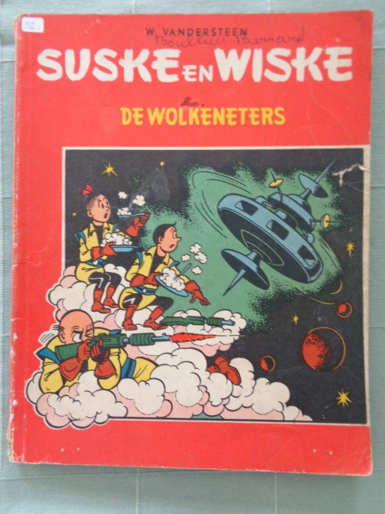 Suske en Wiske - De Wolkeneters (1e druk 1961), Ophalen of Verzenden