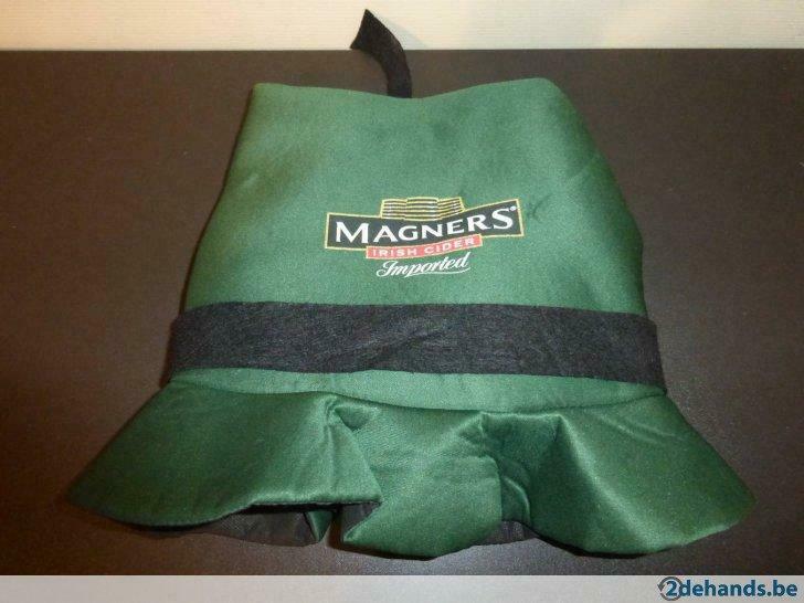 groene hoge hoed van Magners Irish Cider, Verzamelen, Merken en Reclamevoorwerpen, Ophalen of Verzenden, Gebruikt