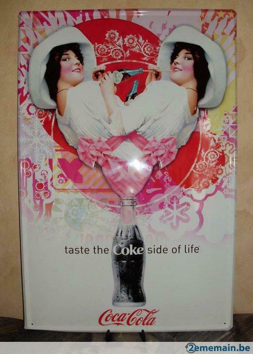 'Coca-Cola' - Plaque En Métal (Mod.2), Enlèvement, Neuf
