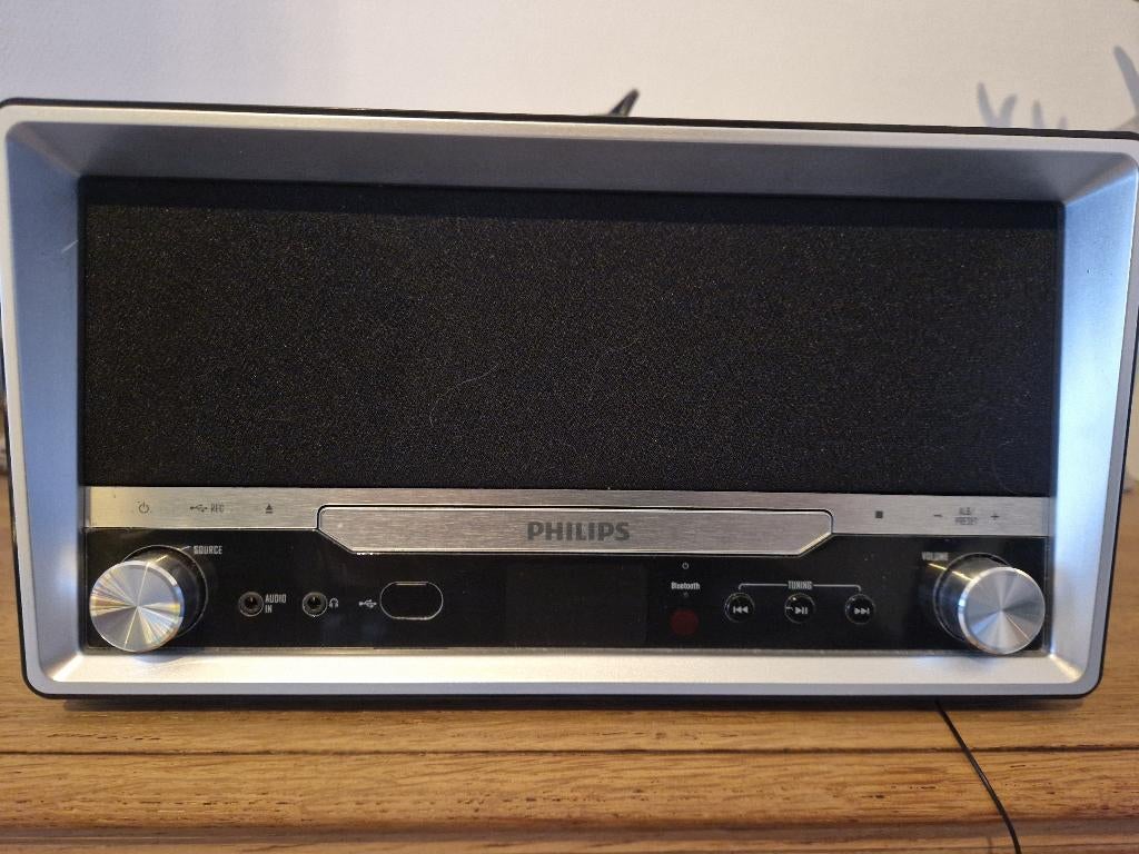 philips ott 2000/12 micro geluid systeem, Ophalen, Philips, MP3-aansluiting, Zo goed als nieuw
