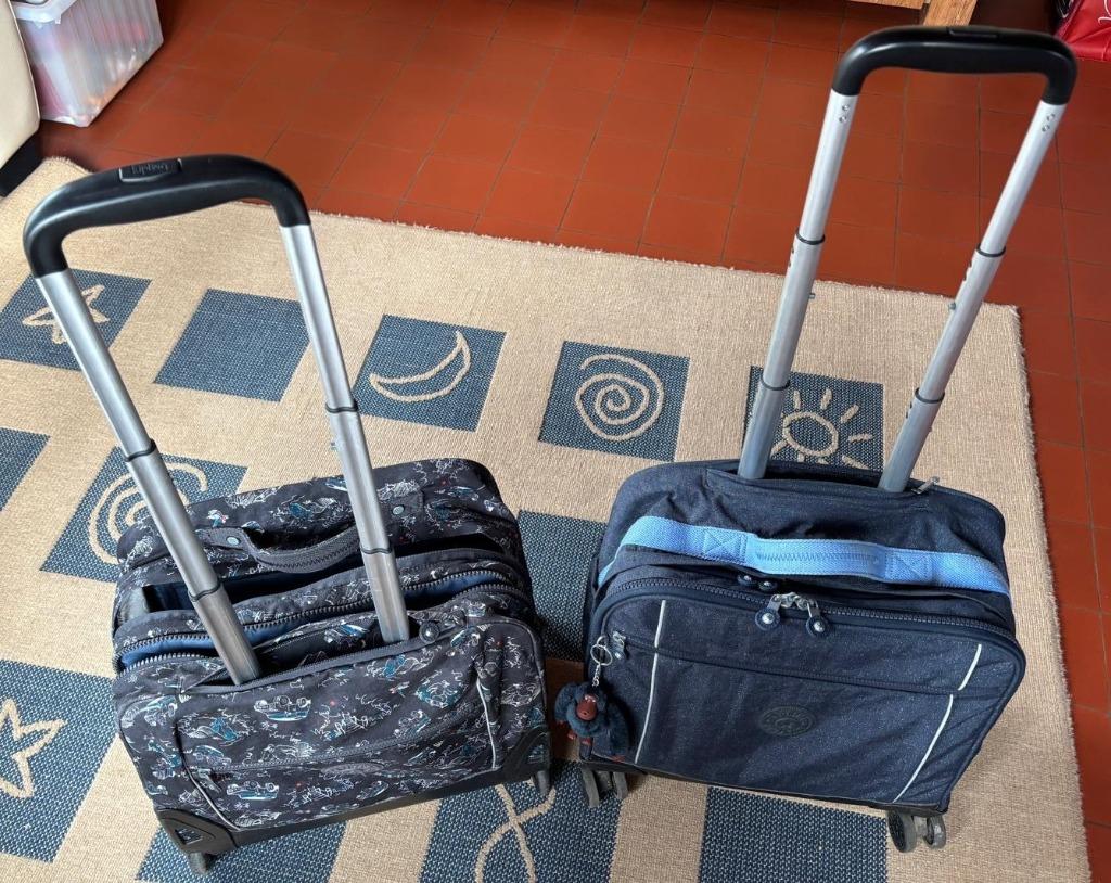 Cartables KIPLING Giorno Jungle (trolley), 30 à 40 cm, Comme neuf, Enlèvement, Bleu