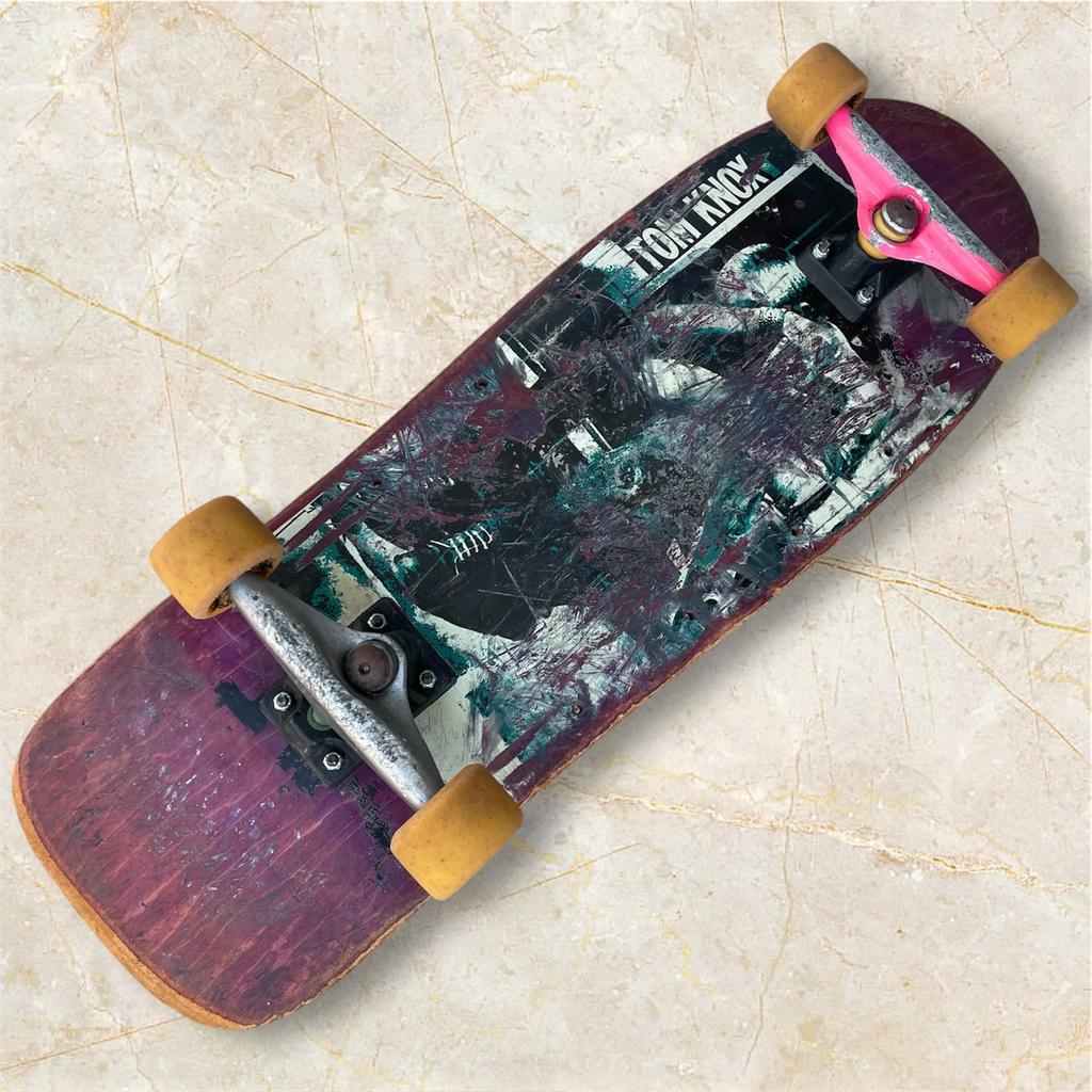 Old school Santa Cruz skateboard Tom Knox, Sport en Fitness, Skateboarden, Ophalen of Verzenden, Gebruikt, Skateboard