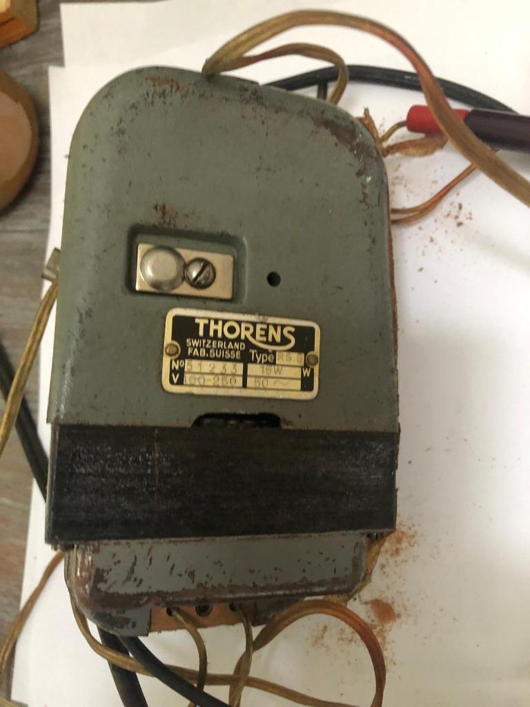 THORENS moteur ancien, Envoi