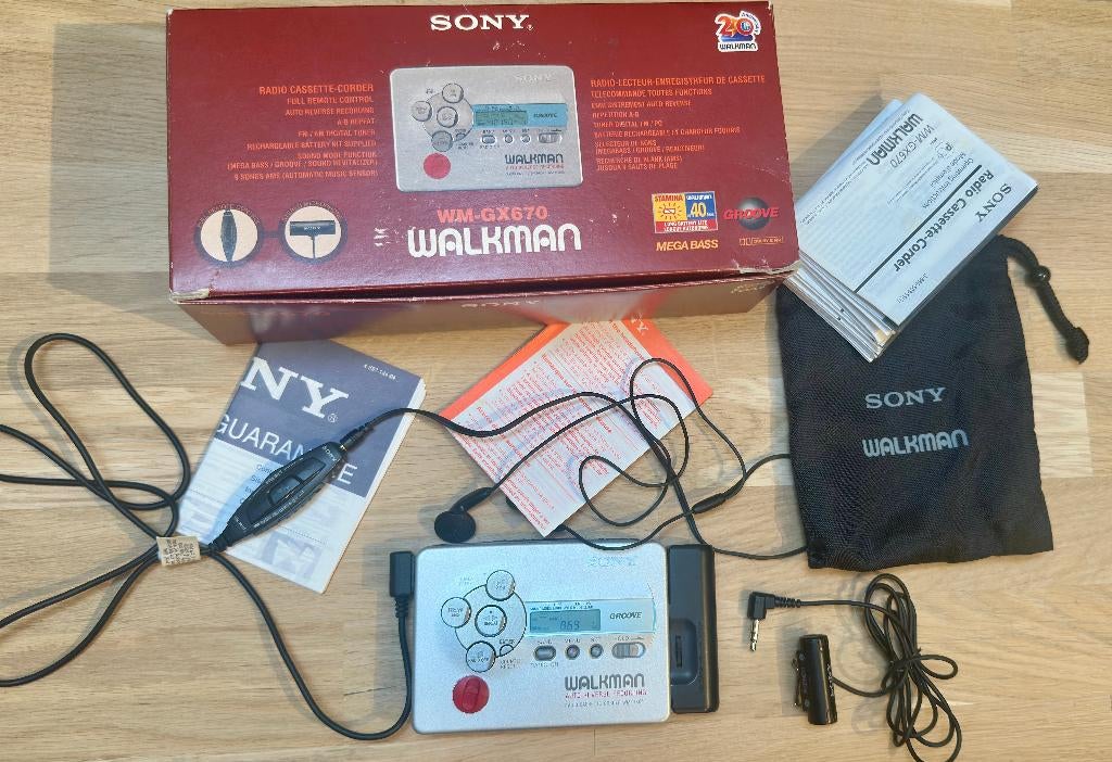 Partie de ma collection Sony Walkman a vendre, Enlèvement ou Envoi, Walkman ou Baladeur