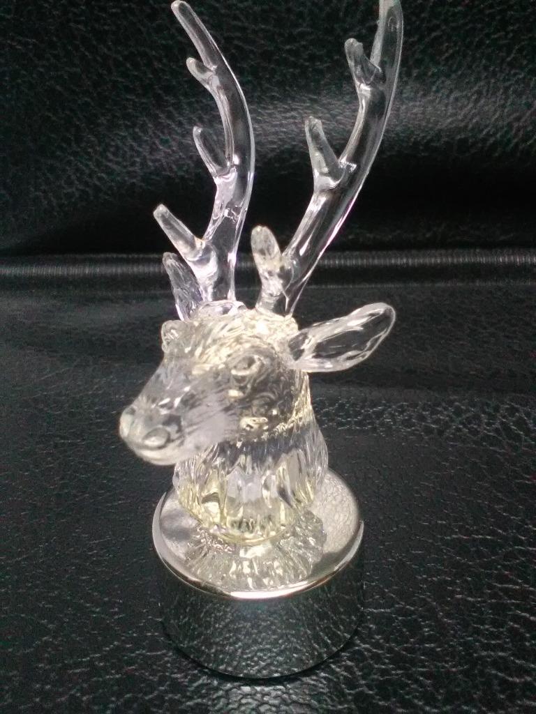 Plexi rendier met veranderende kleuren led licht, Diversen, Kerst, Ophalen, Nieuw