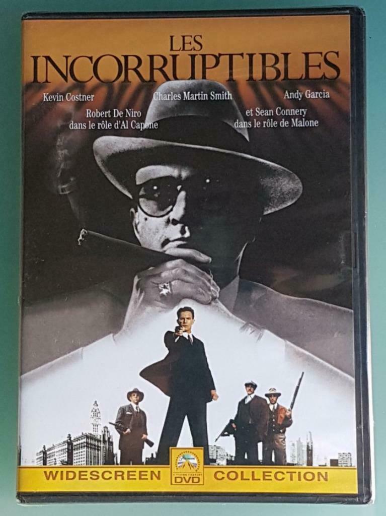 DVD LES INCORRUPTIBLES de BRIAN DE PALMA avec KEVIN COSTNER, Enlèvement ou Envoi, Neuf, dans son emballage, Mafia et Policiers