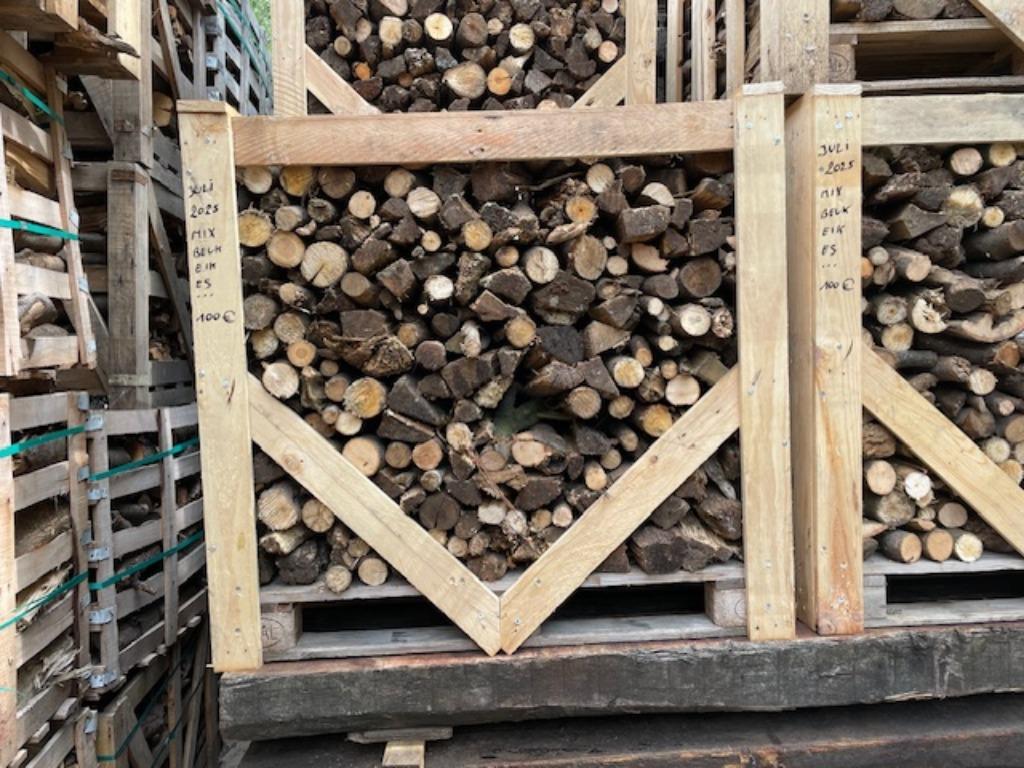 Brandhout mix, 6 m³ of meer, Ophalen of Verzenden, Blokken
