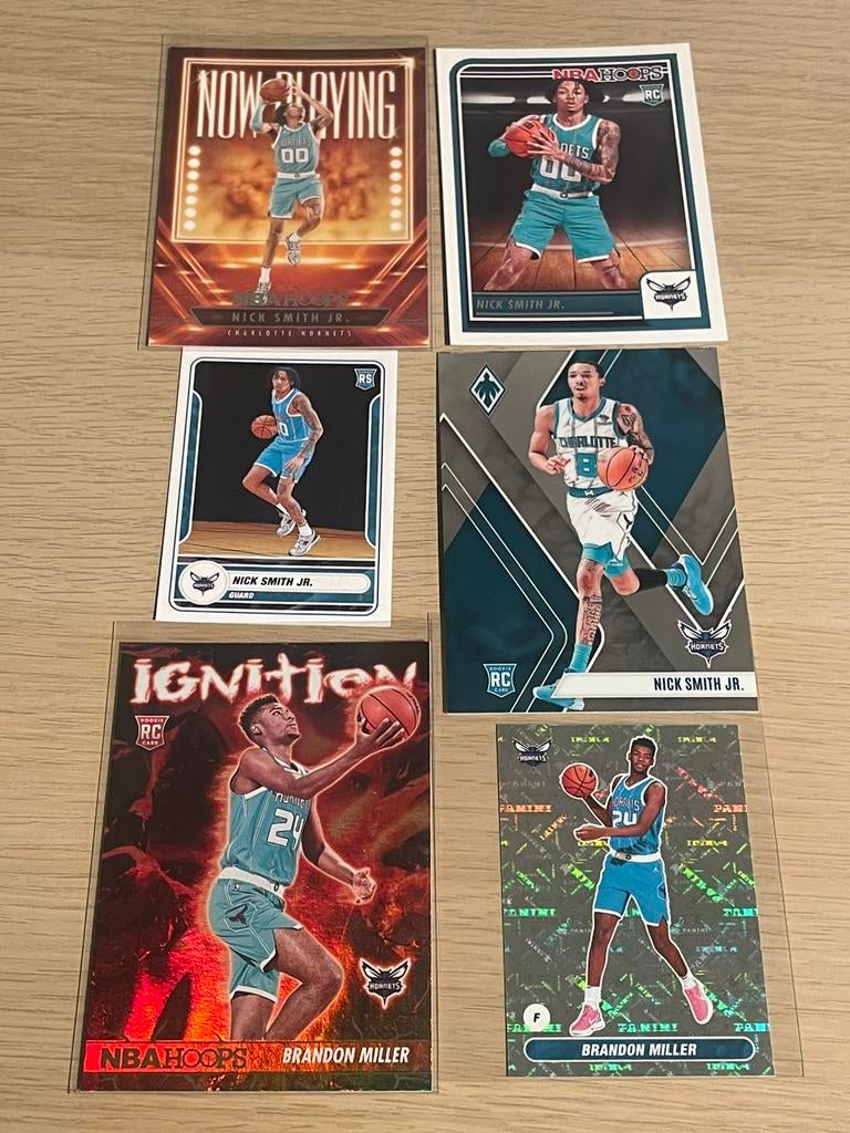 2 Brandon Miller + 4 Nick Smith Jr, Ophalen of Verzenden, Nieuw, Stickers en Plaatjes