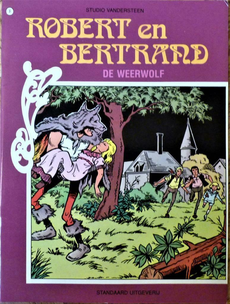 Strip, Robert en Bertrand, 'De weerwolf'., Ophalen of Verzenden